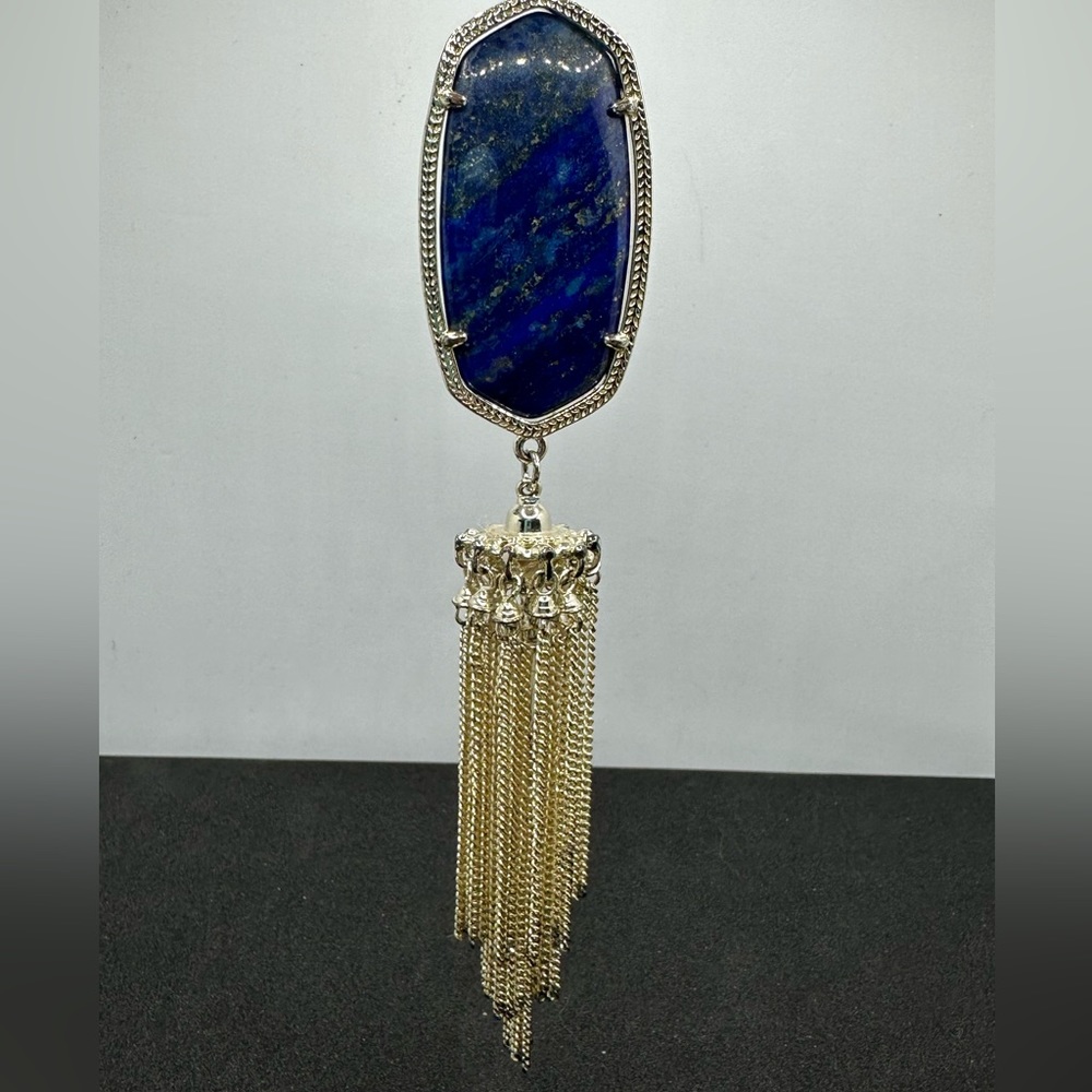 Kendra Scott Rayne Dark Blue Lapis Necklace